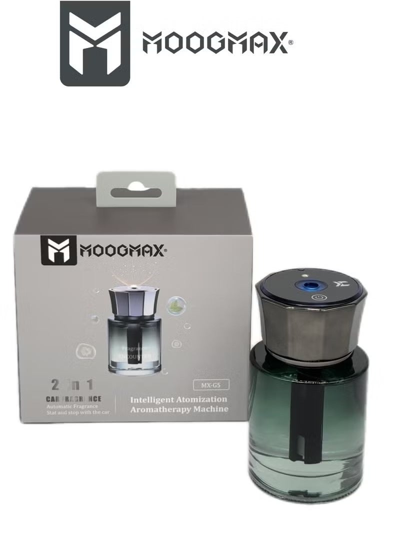 MOOGMAX Intelligent atomization aromatherapy machine Refillable Fragrance Diffuser with Multi-Mode and Red Stars Night Light,160ml .From Moogmax - Image 1