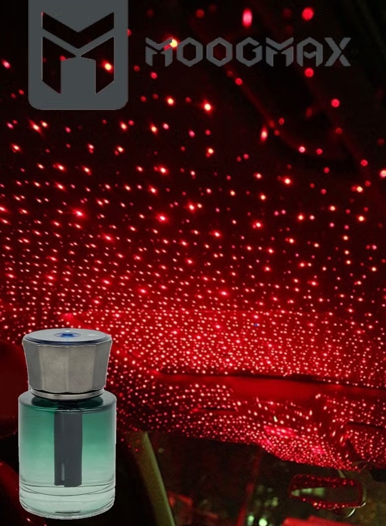 MOOGMAX Intelligent atomization aromatherapy machine Refillable Fragrance Diffuser with Multi-Mode and Red Stars Night Light,160ml .From Moogmax - Image 4