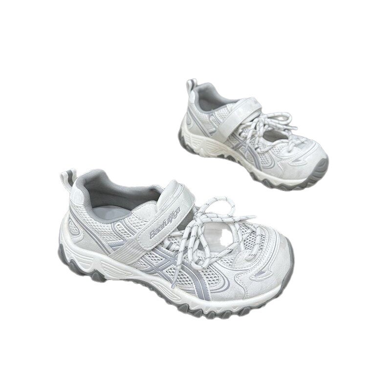Women's Retro Running Sneakers - Lace-up Mesh Casual Shoes - Image 5