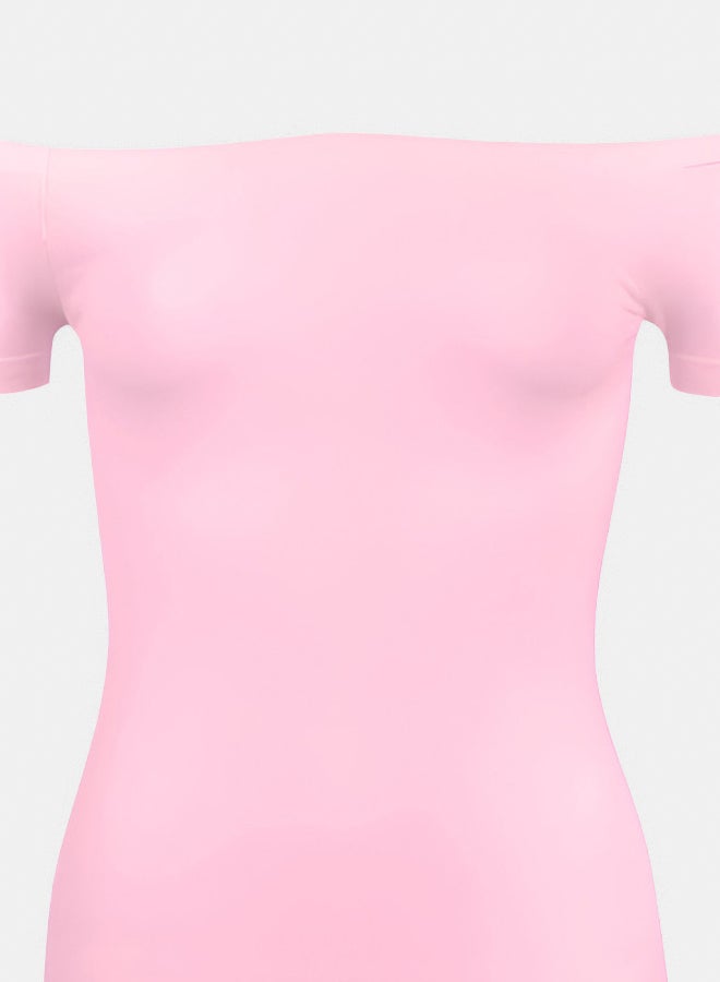 Silvy Lycra Nancy Half Sleeves Off Shoulder Top For Women - Image 2