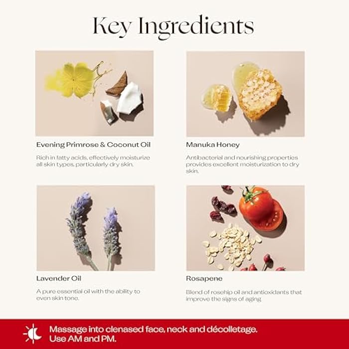 Trilogy Ultra Hydrating Face Cream, Intense Moisture for Dry Skin with Rosehip Oil, 2.5 fl oz - Image 5