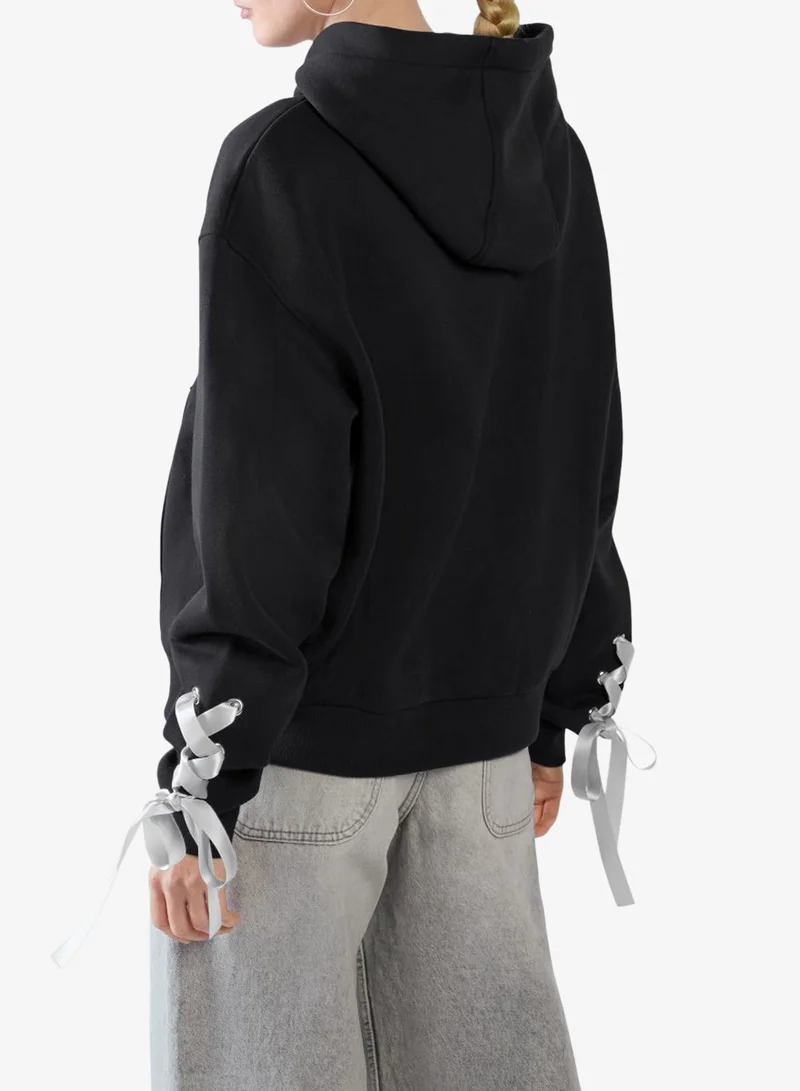 Reebok Glitz Ribbon Hoodie