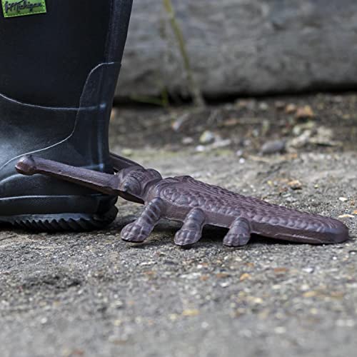 Woodside Wellie/Wellington Remover Puller Vintage Beetle Boot Jack, Metal, Black, 14 x 8 x 14 cm - Image 3