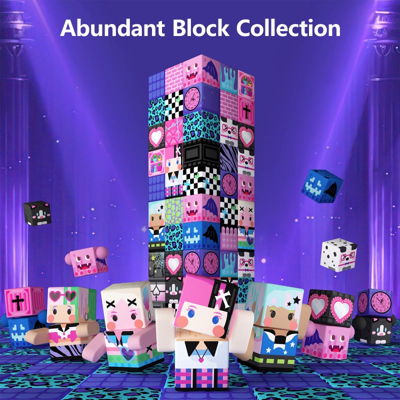GobiDex 100PCS Magnetic Blocks for Girls, Build MagWonder with Magnet Building Toys Set, Princess Sensory Gift for Boys Girls Birthday - Image 5