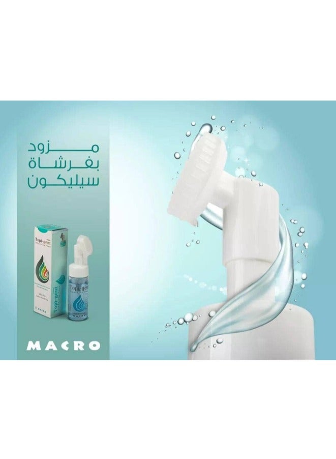 رغوة توبي - جينت لتنظيف البشرة الدهنية (١٥٠ مل) - غسول للتحكم بالزيوت وحب الشباب