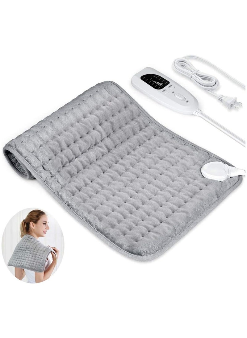 LIMOS Electric Heating Pad with Automatic Shut-Off and 6 Temperature Levels for Back, Neck, Shoulder, and Belly Pain Relief  - Image 1