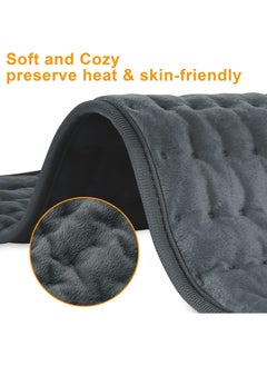 LIMOS Electric Heating Pad with Automatic Shut-Off and 6 Temperature Levels for Back, Neck, Shoulder, and Belly Pain Relief  - Image 5