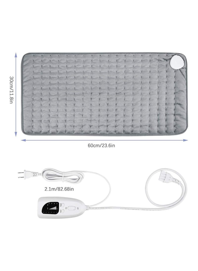 Electric Heating Pad with Automatic Shut-Off and 6 Temperature Levels for Back, Neck, Shoulder, and Belly Pain Relief - pzsku/Z93E7652BB607282BAAFCZ/45/_/1716973964/5ab98a4c-5b81-4134-b7a7-2a1c6f97368a