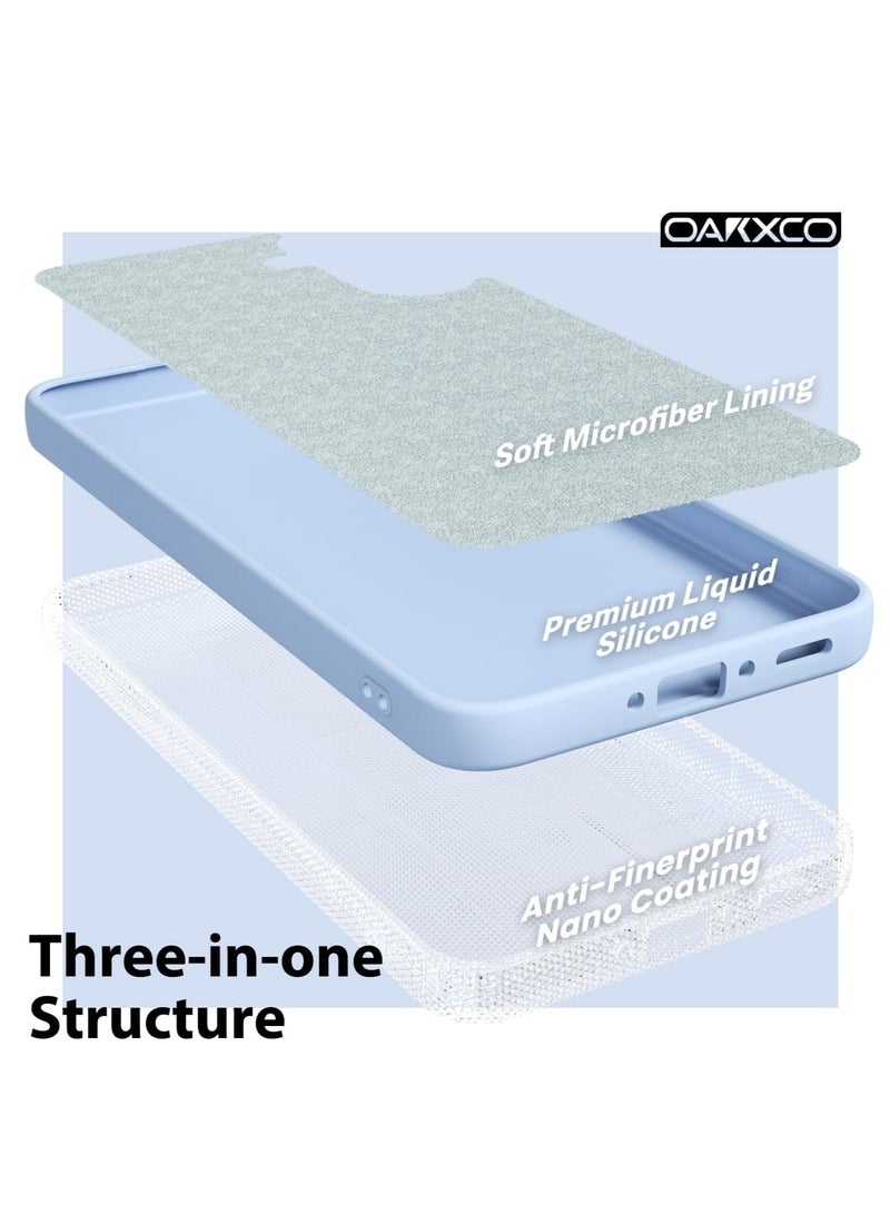 BORTONY Samsung Galaxy A56 Case Cover Premium Liquid Silicone Case with Soft Microfiber Lining Cushion Protective Cover for Samsung Galaxy A56 5G 6.7-inch - Image 5