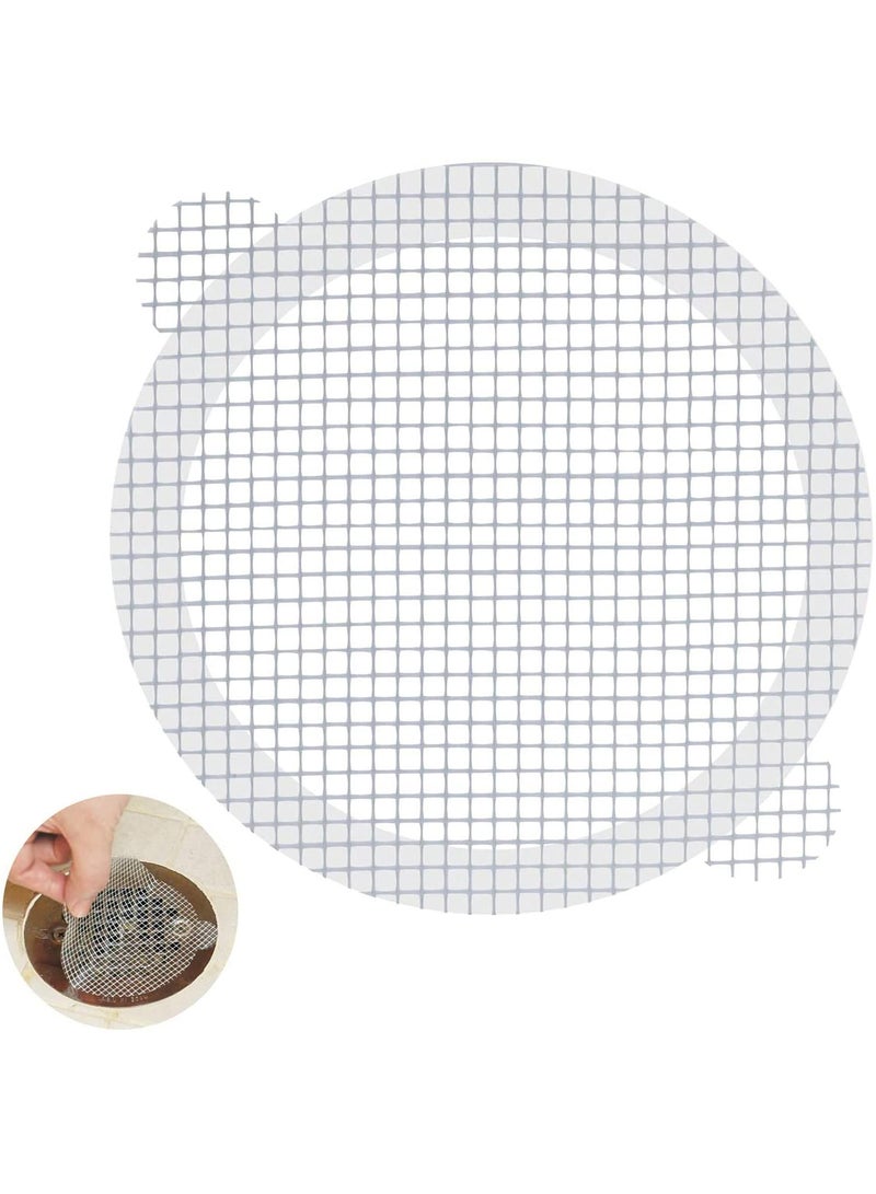 Sweet seven Disposable Shower Drain Hair Catcher Stickers - 20 Pack, Mesh Cover for Showers, Bathroom, Bathtub, Kitchen - Hair Catcher and Sink Strainer Mesh Filter Combo - Image 1