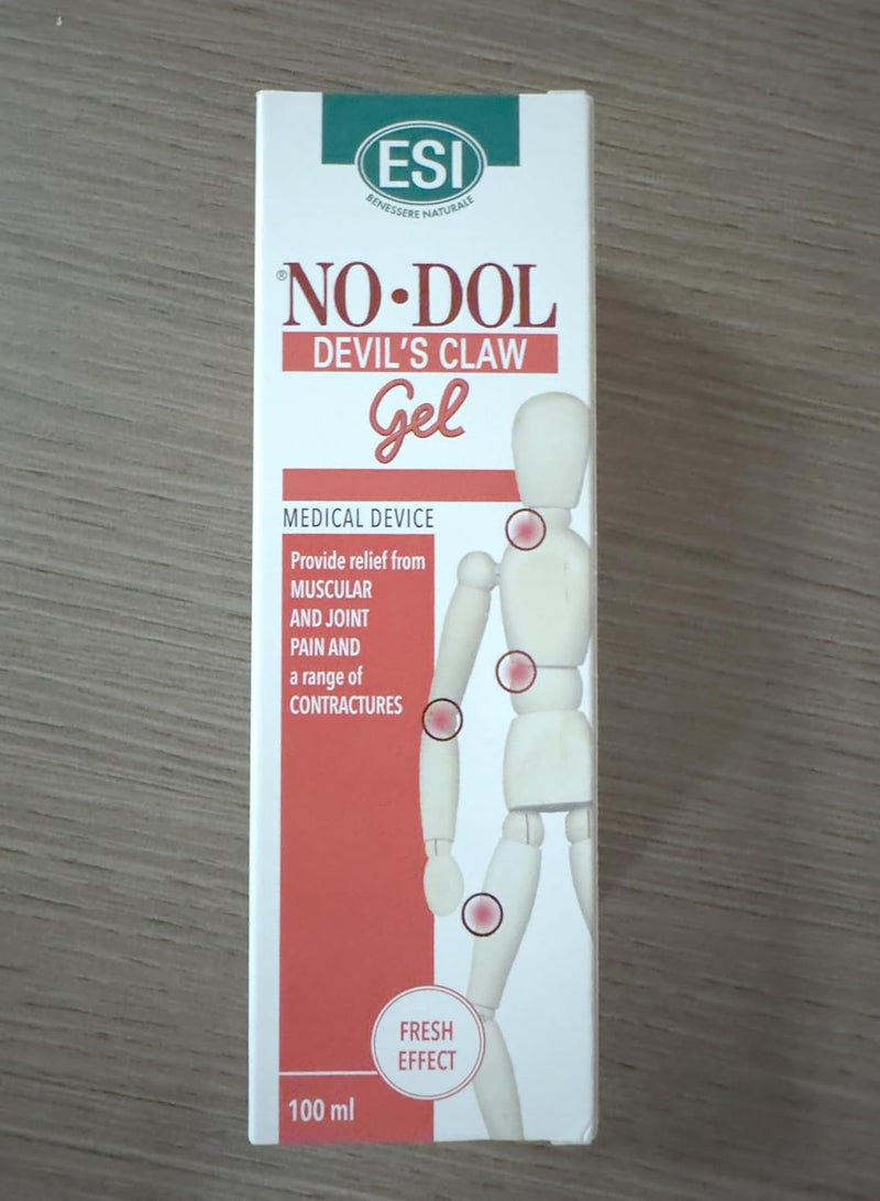 ESI جل نودول إيسي مخلب الشيطان للعضلات والمفاصل 100 مل، آلام الرقبة المتصلبة وآلام أسفل الظهر - Image 2