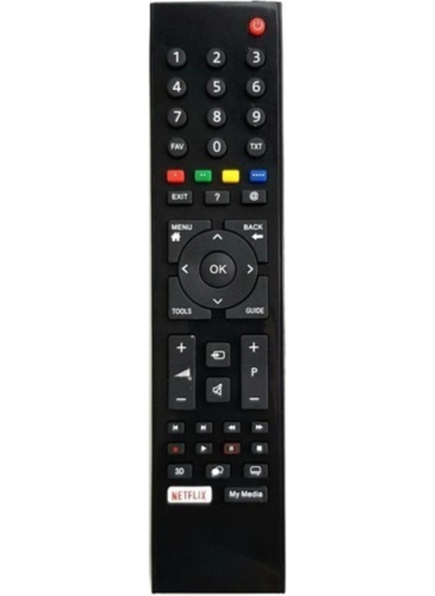 Bayırtech - Bayirtech Arcelik Beko Altus Grundig Smart LCD LED TV Television Remote Control Netflix Button - Image 1
