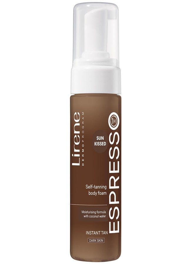 Lirene Perfect Tan Bronzing Body Foam Espresso, Intense Golden Self-Tan for Medium to Dark Skin, Quick 1-Hour Effect – Streak-Free Fake Tan - 150ml - Image 1