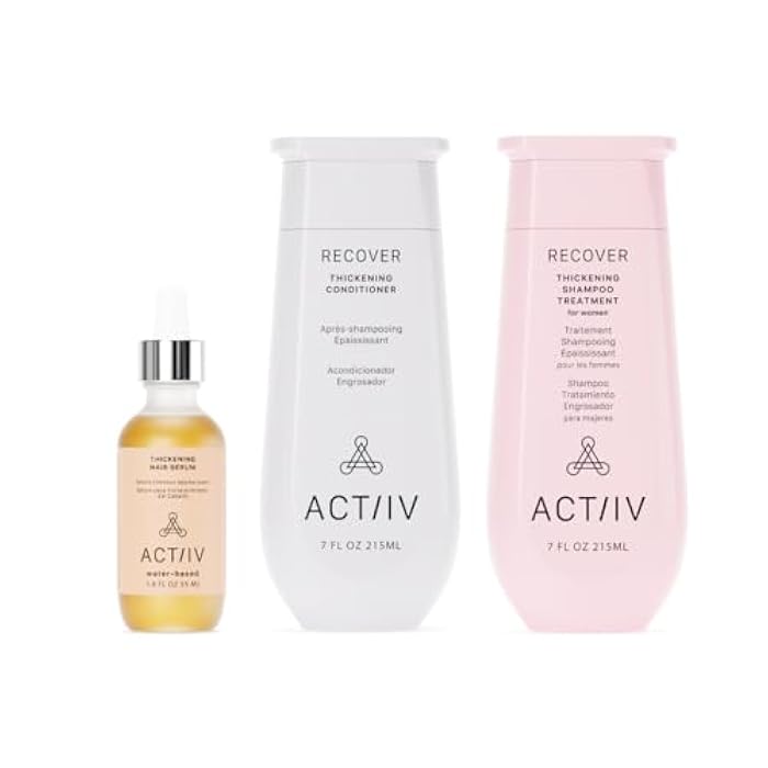 ACTIIV Ultimate Power Trio For Women | Boosts Fuller-Looking Hair, Strengthens, Soothes Scalp, Includes Shampoo, Conditioner & Serum, Vegan, Color-Safe, For All Hair Types - Image 1