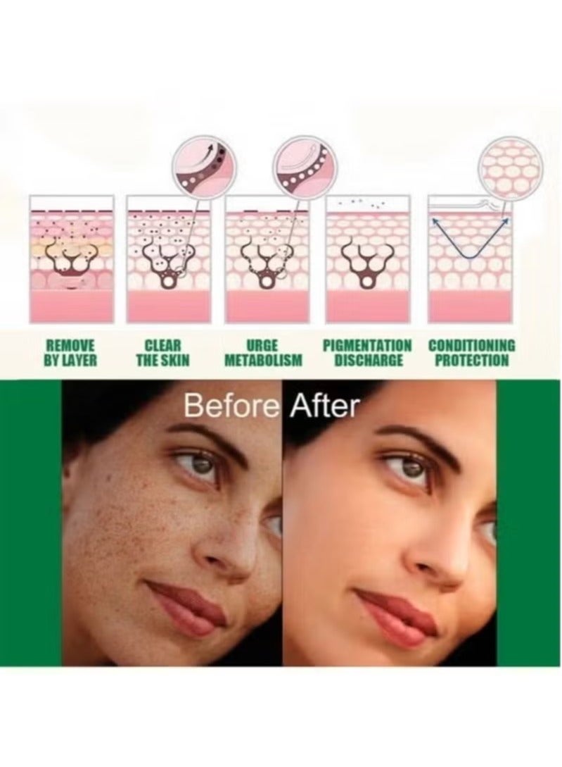 EELHOE Dark Spot Correcting Glow Serum, Moisturizing Whitening Brightening Serum, Dark Spot Treatment, Repair Dullness, for Acne Scars, Fine Lines, Hyperpigmentation and Dark Circles 50ml - Image 4