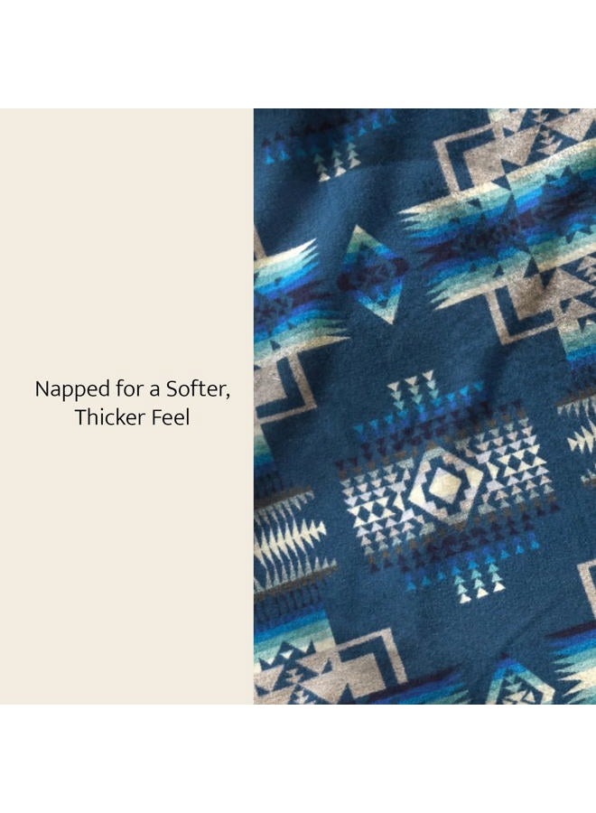 Pendleton Aqua Chief Joseph Blanket (Twin) - Image 4