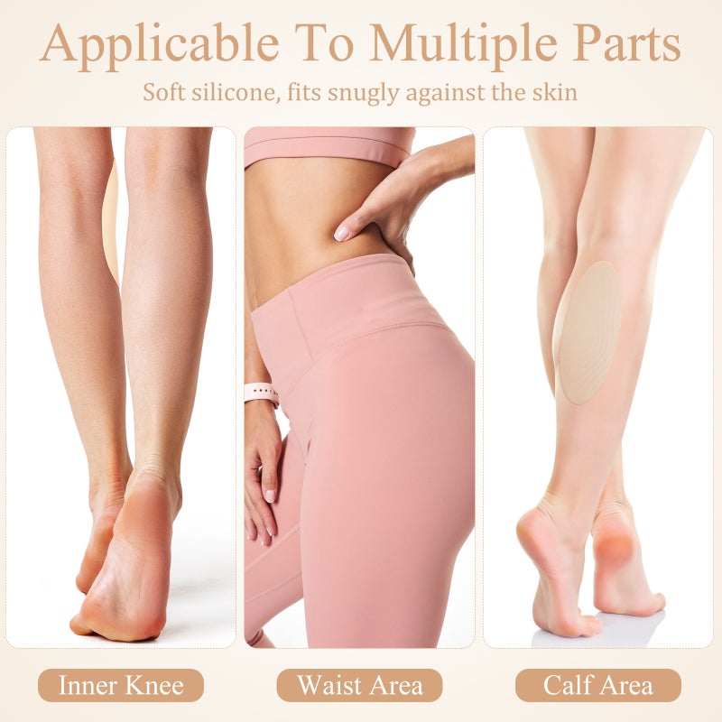 2 Pairs of Self-Adhesive Calf Pads Non- for Curved or Thin Legs Comfortable Calf Pads - Image 5