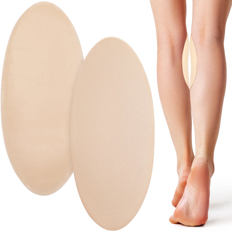 2 Pairs of Self-Adhesive Calf Pads Non- for Curved or Thin Legs Comfortable Calf Pads - Image 1