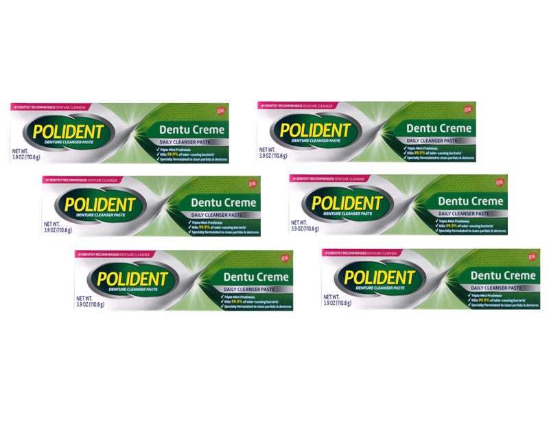 Polident DentuCreme 39Ounce Pack of 6 by GlaxoSmithKline - Image 3