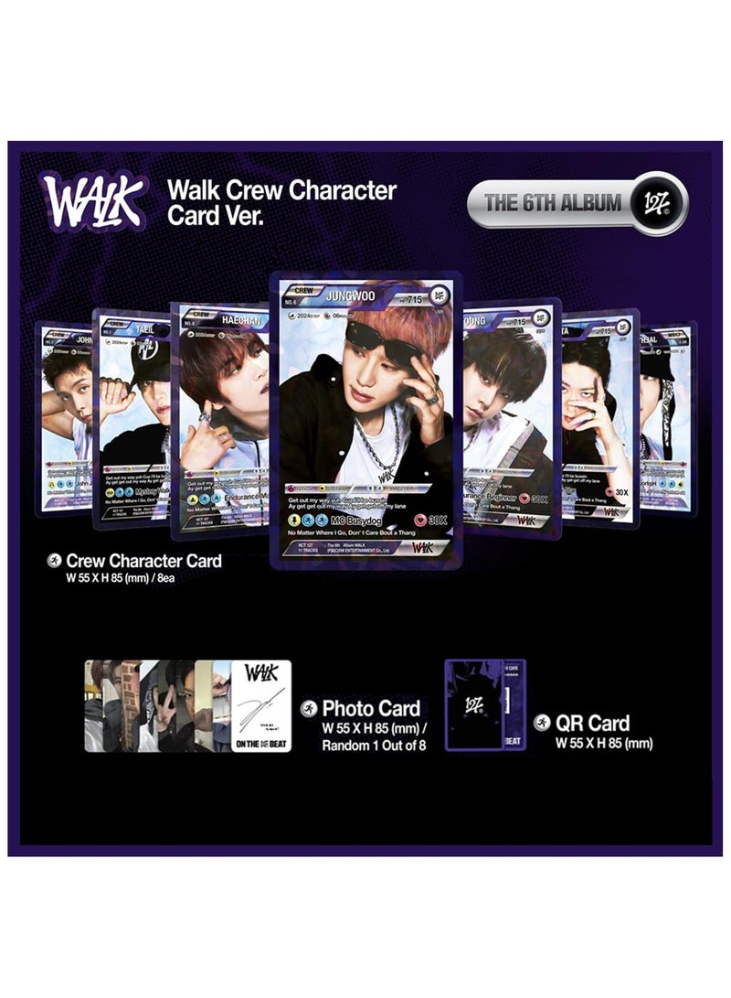 NCT 127 6th Album Walk Crew Character Card Version Jungwoo - Image 3