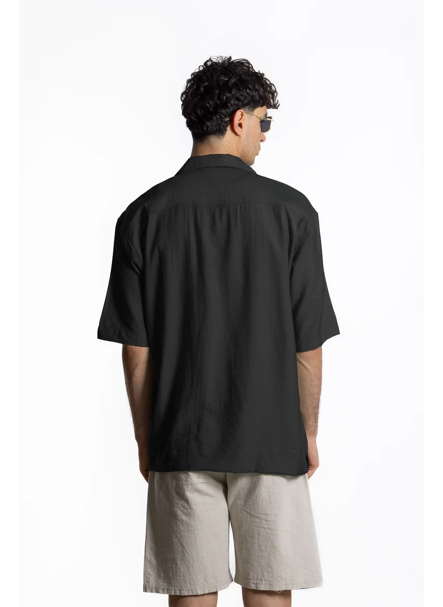 شايبس TEXTURED LINEN BLEND SHIRT