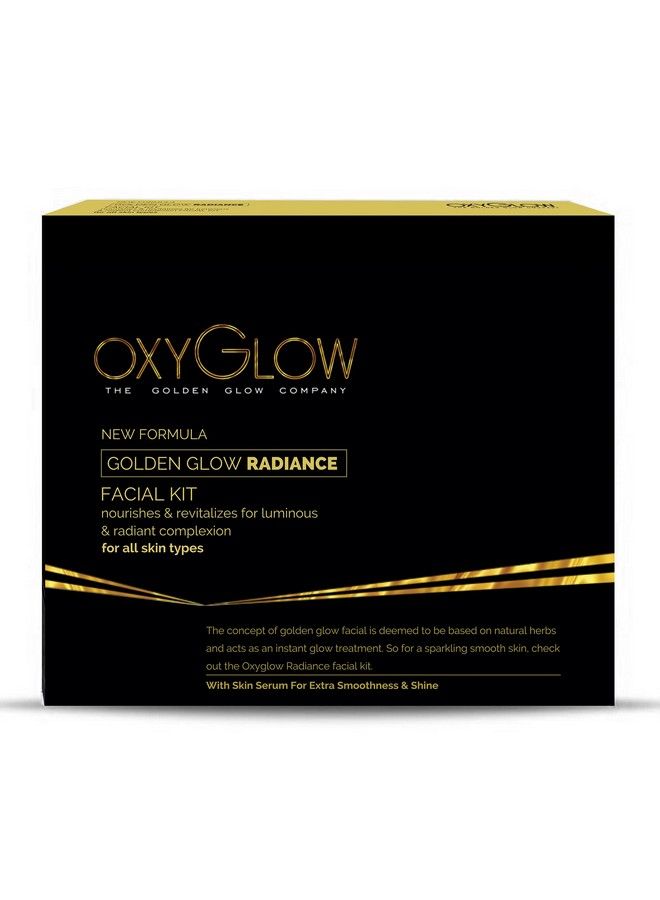 Oxyglow Golden Glow Radiance Facial Kit 165G - Image 2