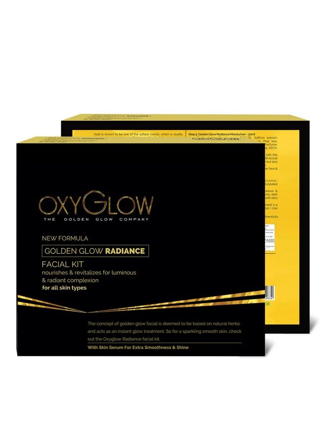 Oxyglow Golden Glow Radiance Facial Kit 165G - Image 4