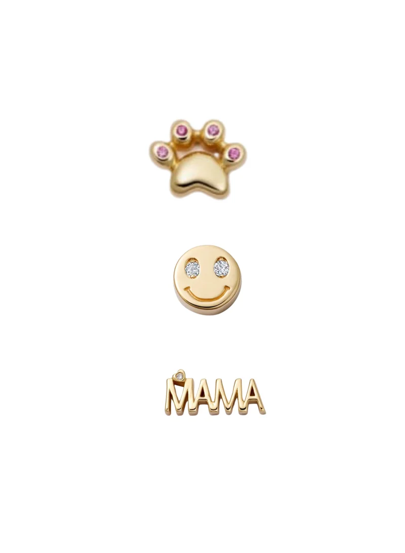 Sosha Elegance  The happy Paw Keepsake - Floating Charm Necklace for Women | Best Price UAE