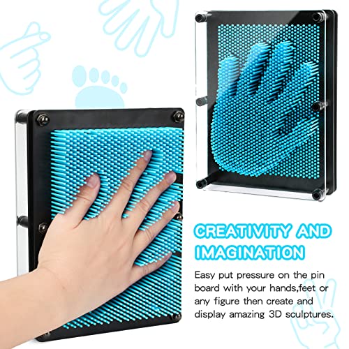 ENJSD 3D Pin Art Sensory Toys for Kids 5-7, Pin Art Board Impression Sensory Toys for Kids with Autism, Autism Gifts for Autistic Children Age 3, 4, 5, 6, 7, 8, 9, 10+ Years Old Boys Girls - Image 5