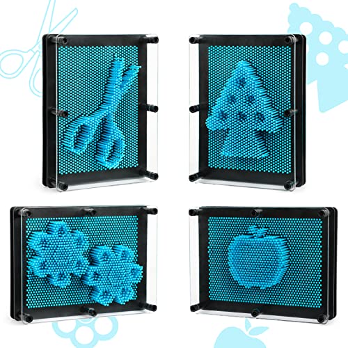 ENJSD 3D Pin Art Sensory Toys for Kids 5-7, Pin Art Board Impression Sensory Toys for Kids with Autism, Autism Gifts for Autistic Children Age 3, 4, 5, 6, 7, 8, 9, 10+ Years Old Boys Girls - Image 4