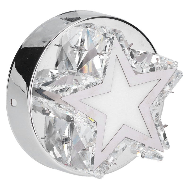 Ceiling Light: 5-Pointed Star Shape Built-In Stainless Steel Frame - Easy Installation Compact Size 1-3㎡ Lighting Coverage Star Ceiling Light for Bathroom Porch Corridor Kitchen Small Spaces - Image 2