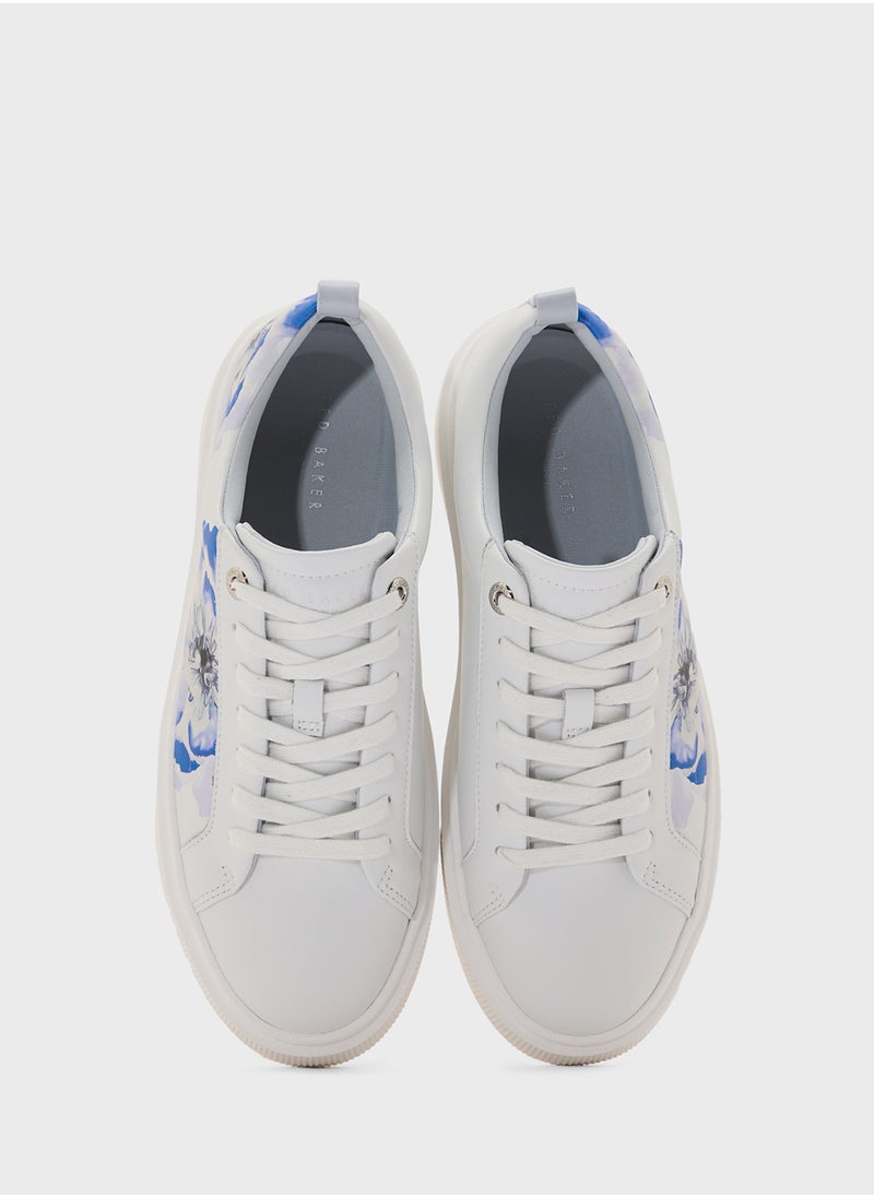 Ted Baker - Lace Up Low Top Sneakers - Image 1