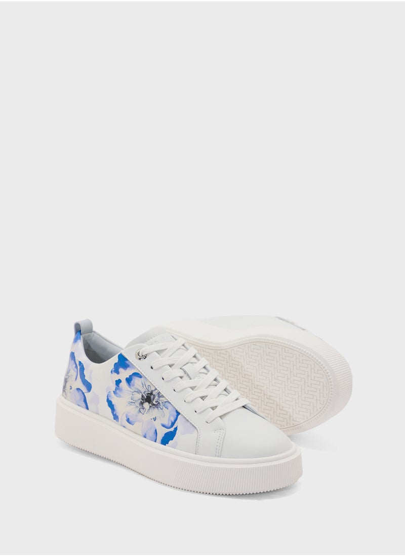 Ted Baker - Lace Up Low Top Sneakers - Image 1