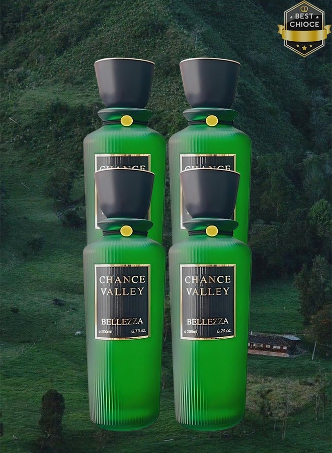 bellezza 4 Pieces Chance Valley Perfume 100ml EDP - Image 1