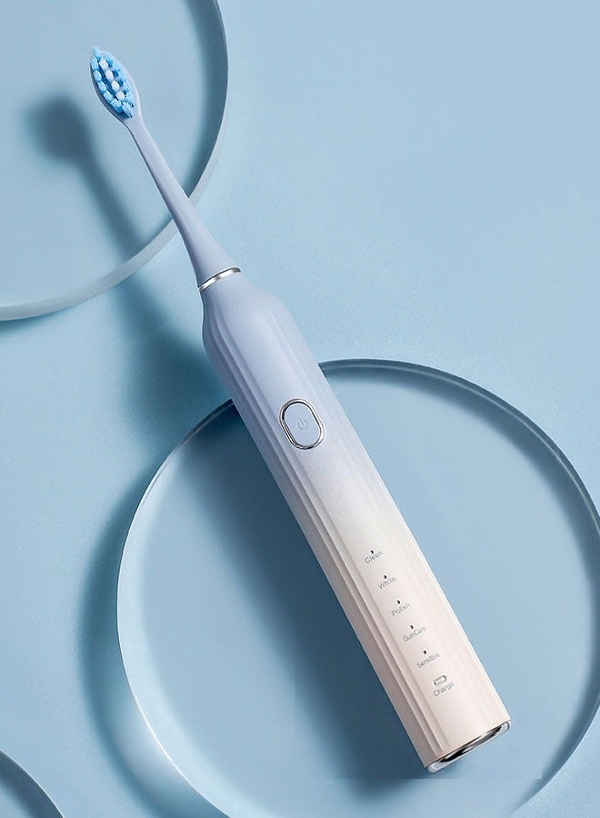 NKX Electric Toothbrush Super Soft Waterproof Teeth Cleaning Artifact Battery Powered - Image 1