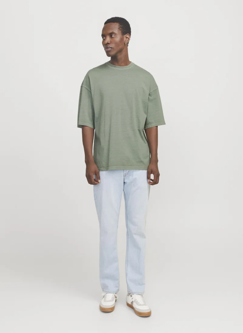JACK & JONES  Essential Crew Neck T-Shirt for Men | Best Price UAE