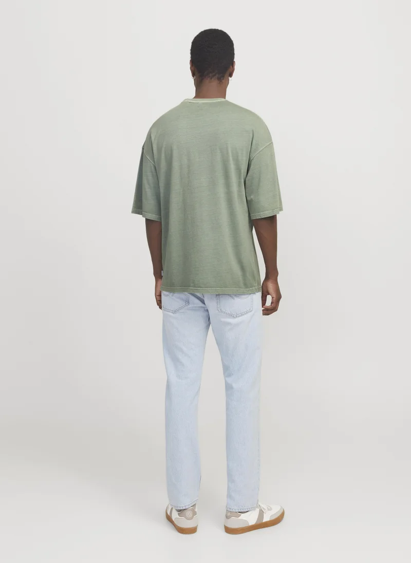 JACK & JONES  Essential Crew Neck T-Shirt for Men | Best Price UAE