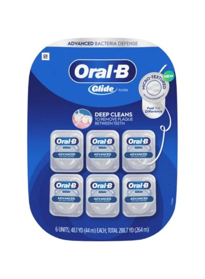 ORAL-B Advanced Bacteria Defense Dental Floss – 6 Pack