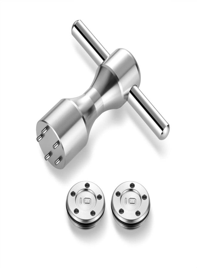 ROYMADE Golf Putter Weights 2pcs 5g/10g/15g/20g/25g/30g/35g/40g/45g with Wrench Kit Set Compatible with Titleist Scotty Cameron Putter Golf Accessory (2pcs 10g+Wrench) - Image 1