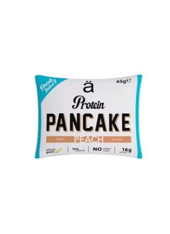 Nano pancake with peach flavor, diet snack