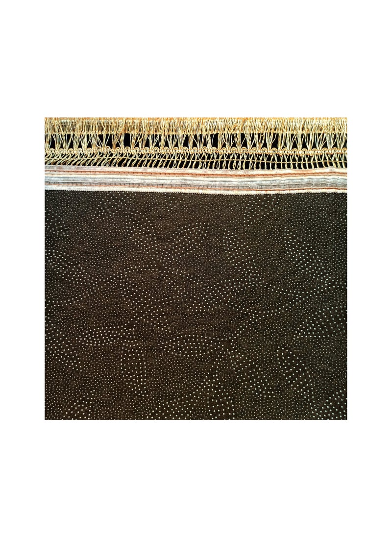 Fabienne Kaaba Printed Prayer Mat Black 80x120 cm  - Image 4