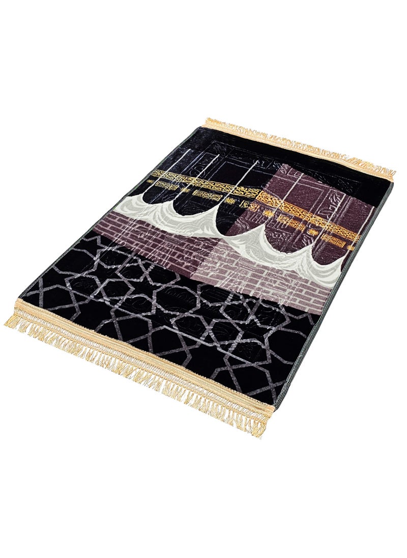 Fabienne Kaaba Printed Prayer Mat Black 80x120 cm  - Image 1