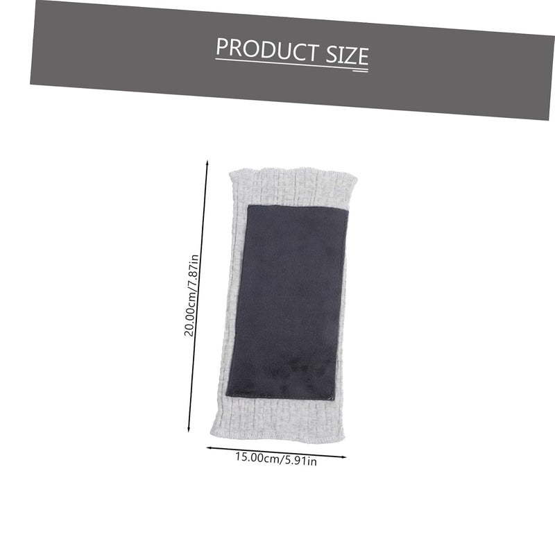 POPETPOP 1pair Thickened Two-layer Knee Pads for Warmth and Comfort High Elasticity Home Use Protectors for Outdoor Activities Unisex Design Suitable for Elders and Ages - Image 2