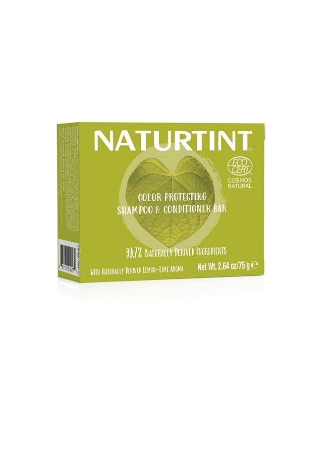 NATURTINT 2 In 1 Volumizing Shampoo And Conditioner Bars Ecofriendly (Color Protecting Lemon Lime)  - Image 4