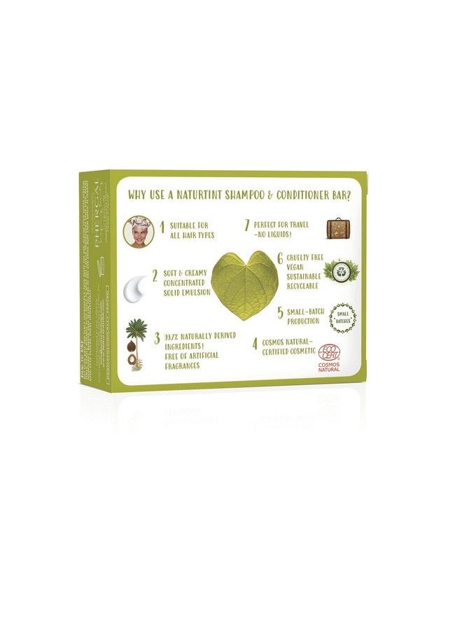 NATURTINT 2 In 1 Volumizing Shampoo And Conditioner Bars Ecofriendly (Color Protecting Lemon Lime)  - Image 5