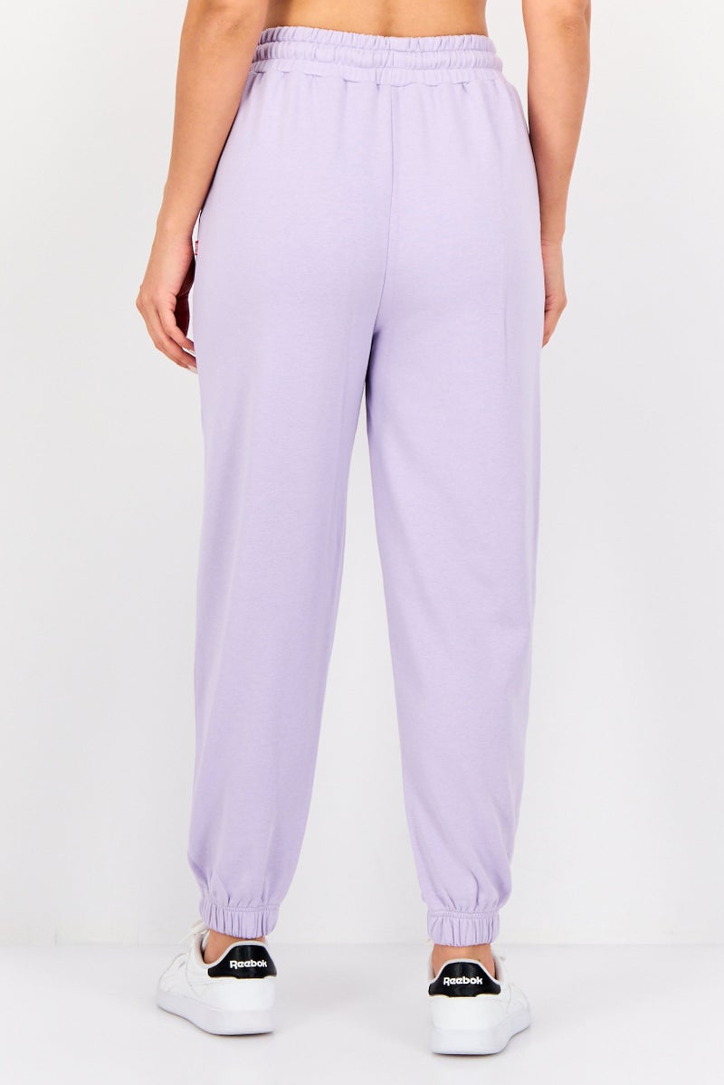 Levi's سروال جوجر عادي للنساء بشعار العلامة التجارية، لافندر - Image 3