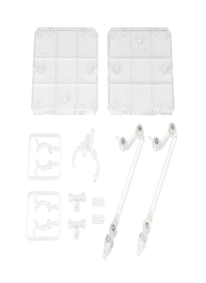 Tamashii Nations - TAMASHII NATIONS Stage Act. 4 for Humanoid Stand Support (Clear) (2 Stands) - Bandai Spirits Official SHFiguarts Stand - Image 1