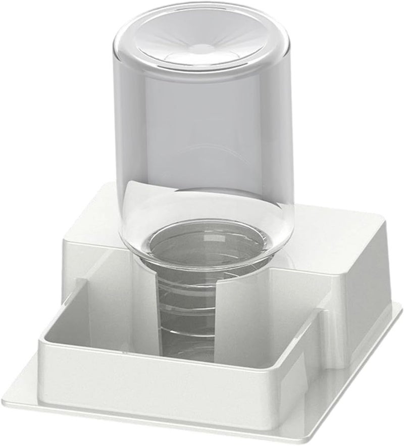Automatic Reptile Water Dish Feeder Drinking Bottle For Terrarium Small Animals White - Image 1