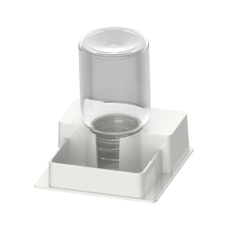 Automatic Reptile Water Dish Feeder Drinking Bottle For Terrarium Small Animals White - Image 2