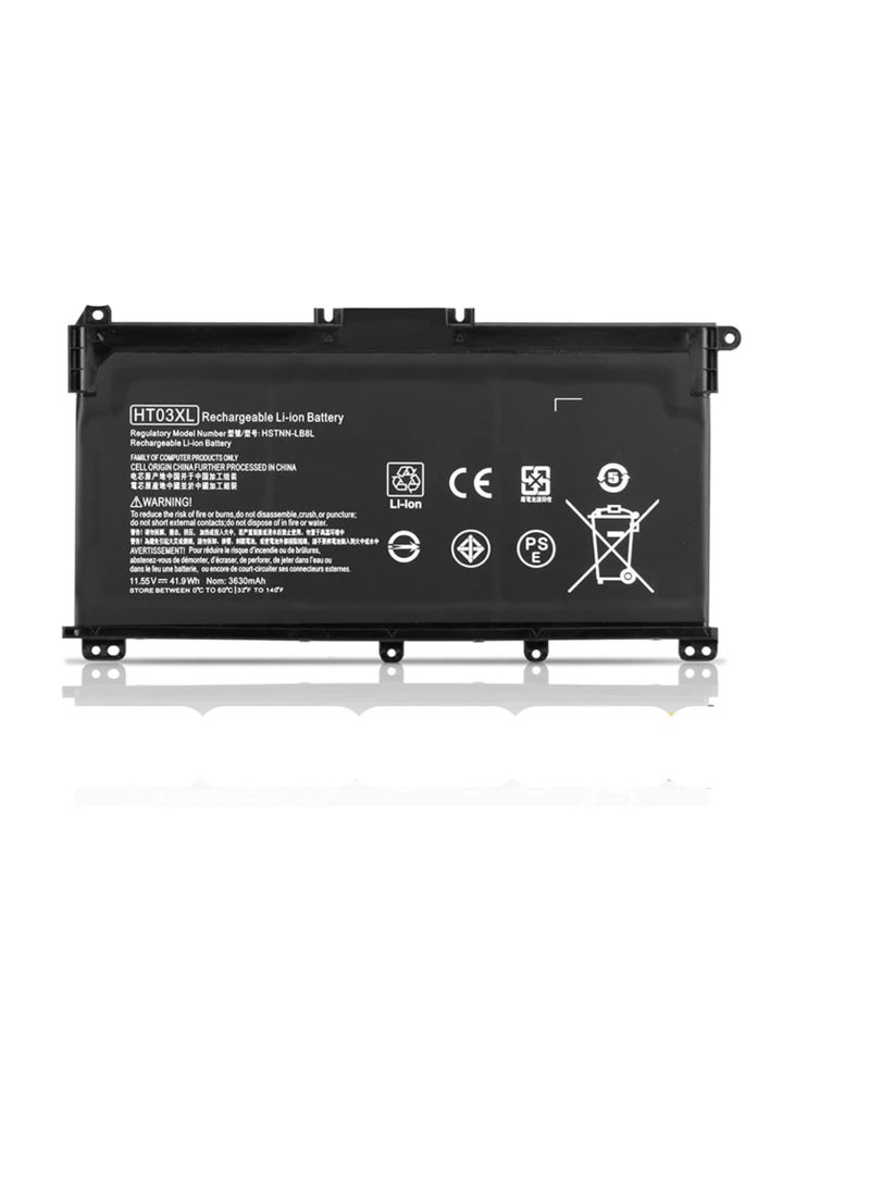 Terabyte HP HT03XL Battery For Pavilion x360, 14-CD 14-CE 14-CF 14-CW 14-BF 14-BK , 15-DA 15-CC 15-CD 15-CK | HT03XL - Image 1
